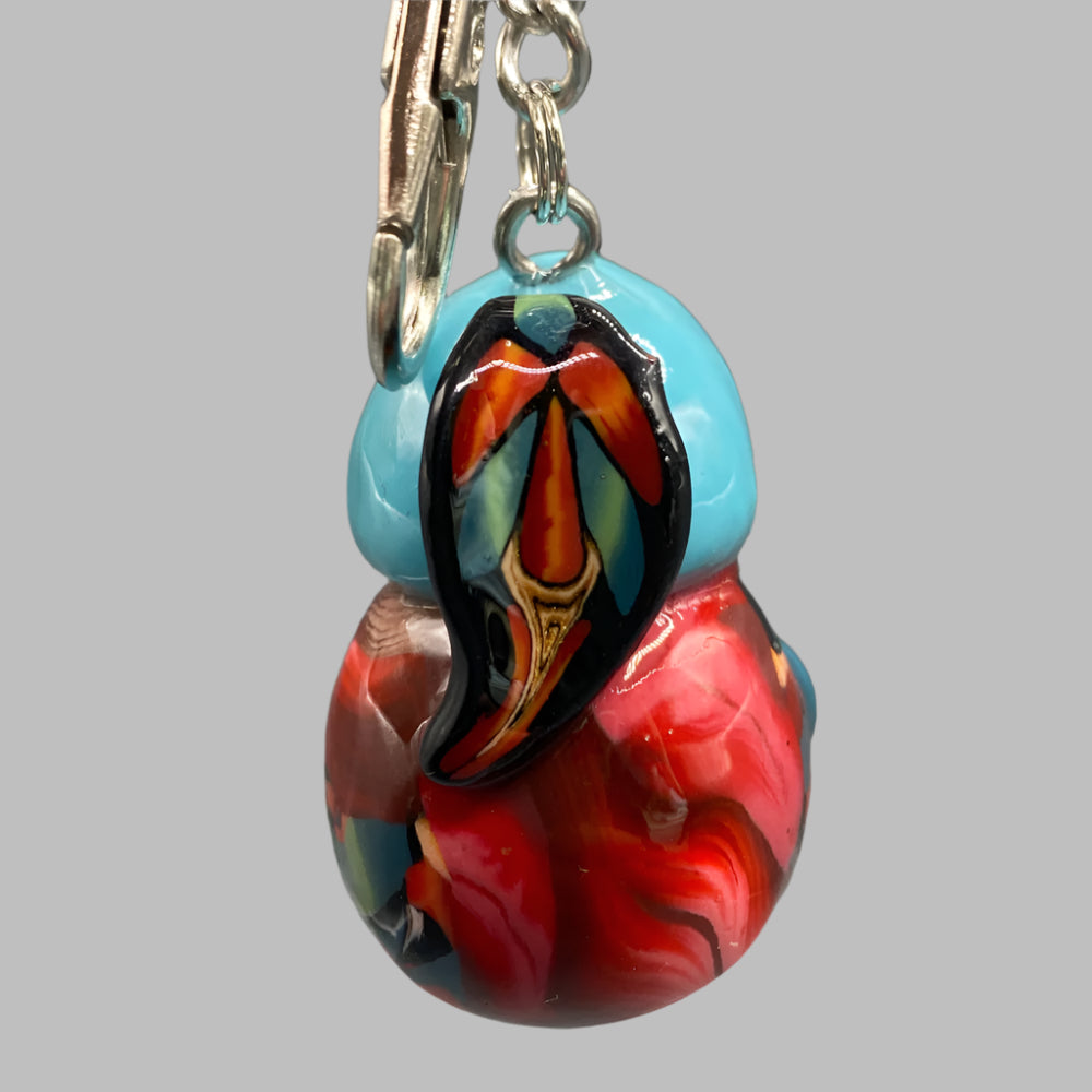 Marbles, blue bug marble, blue, blue keychain colorful keychain, bugs, bug keychain, cute keychain, unique keychain, handmade keychain, handmade, handcrafted, art, colorful, sculpture