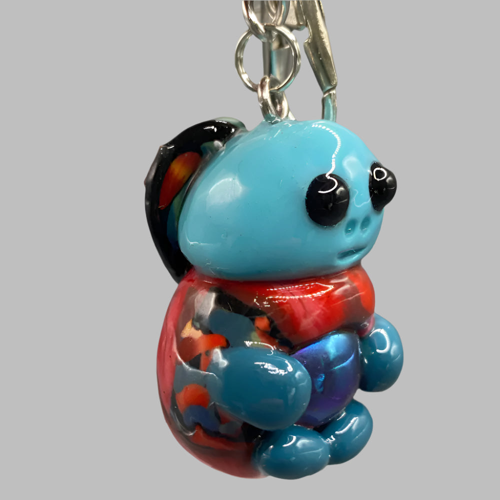 Marbles, blue bug marble, blue, blue keychain colorful keychain, bugs, bug keychain, cute keychain, unique keychain, handmade keychain, handmade, handcrafted, art, colorful, sculpture