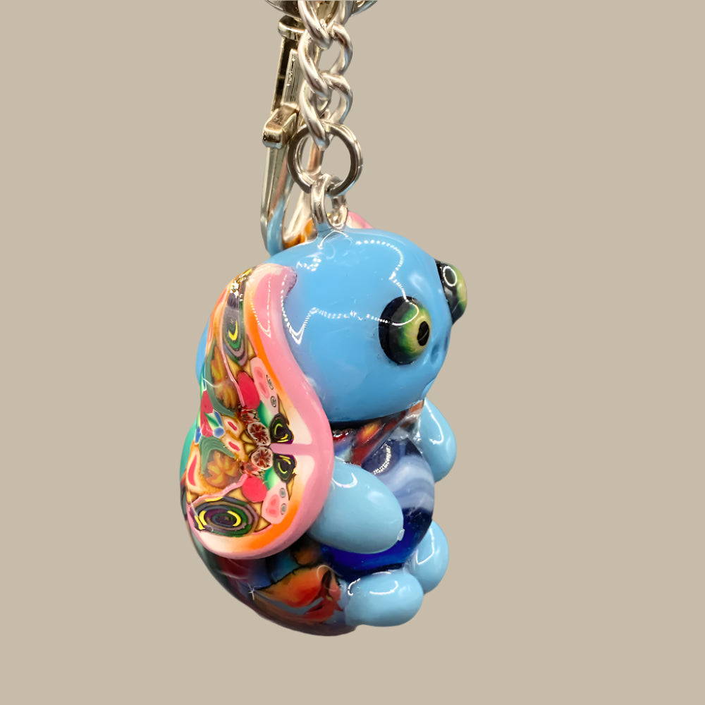 Marbles, blue bug marble, blue, blue keychain colorful keychain, bugs, bug keychain, cute keychain, unique keychain, handmade keychain, handmade, handcrafted, art, colorful, sculpture