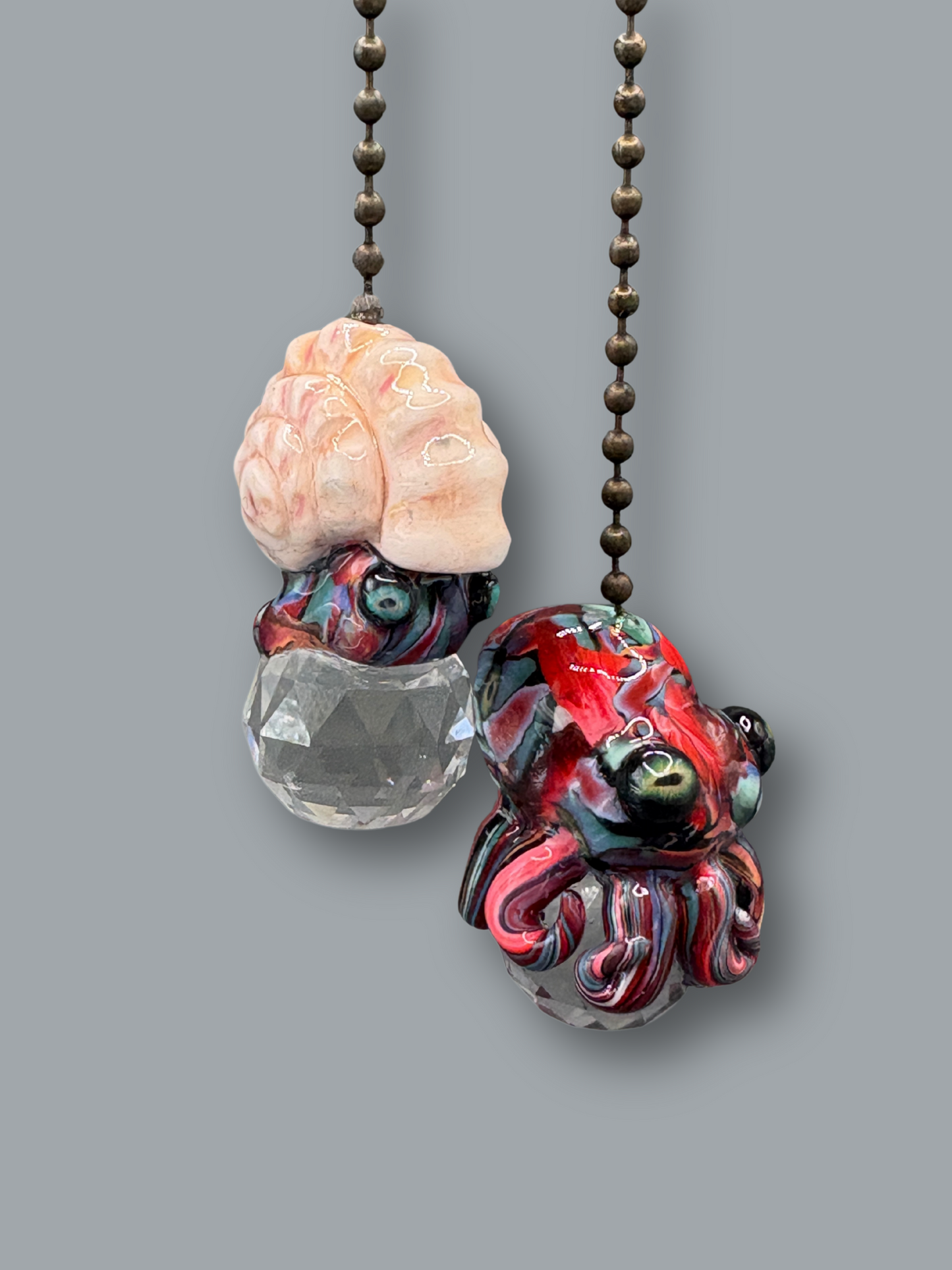 Octopus Crystal Light Pulls | Sea Snail and Octopus Light Pulls
