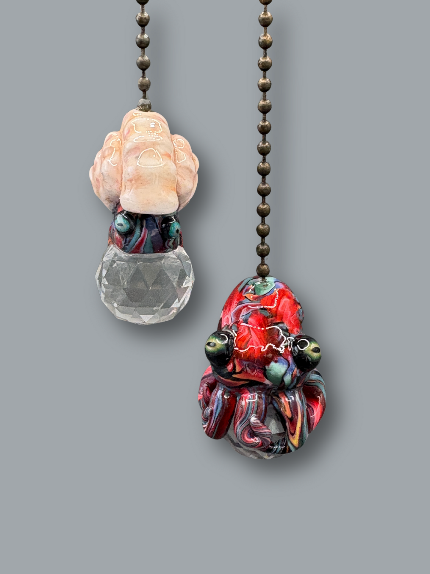 Octopus Crystal Light Pulls | Sea Snail and Octopus Light Pulls