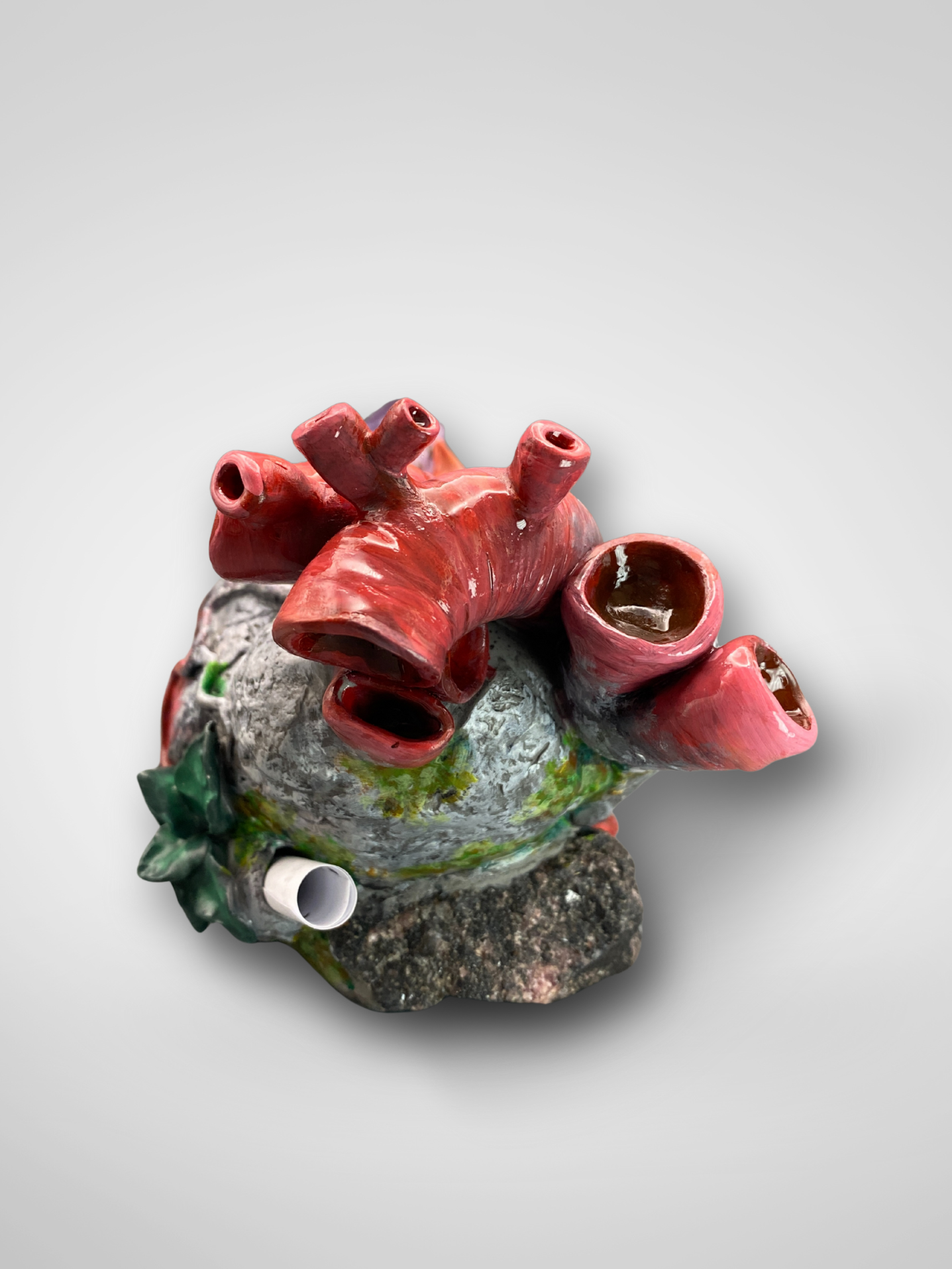 Heart of stone, God's love, Lilly, Crystal, gemstone, Sculpture, Handmade, Hand crafted, art, Artist, Hope, joy, strength through suffering, handmade, sculpture, sculpted, heart sculpture, clay sculpture
