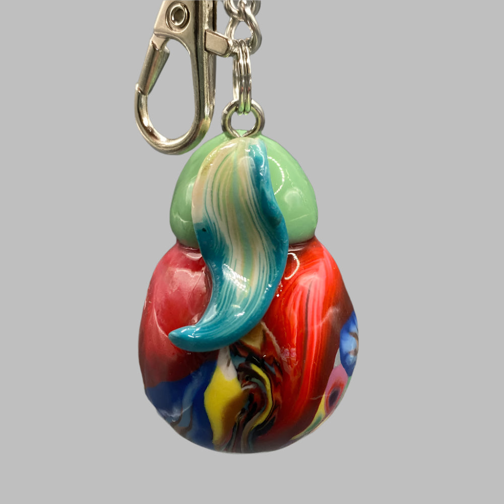 Marbles, bug marble keychain, Teal, Teal keychain, colorful keychain, bugs, bug keychain, cute keychain, unique keychain, handmade keychain, handmade, handcrafted, art, colorful, sculpture, Teal colored keychain