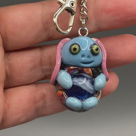 Marbles, blue bug marble, blue, blue keychain colorful keychain, bugs, bug keychain, cute keychain, unique keychain, handmade keychain, handmade, handcrafted, art, colorful, sculpture